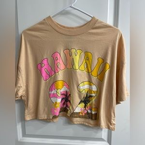 Wild fable Hawaii crop top size xs